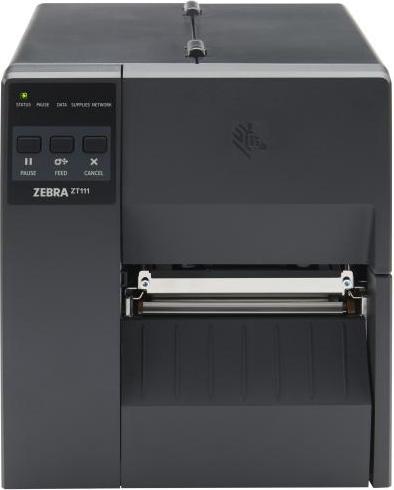 Image du produit Zebra ZT111, 12 points/mm (300dpi), ZPLII, USB, hôte USB, RS232, BT (BLE), Ethernet (300 dpi)