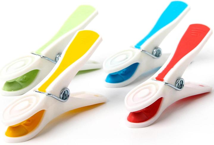Immagine prodotto FTM Mollette per abiti 24 pezzi, Multicolore
