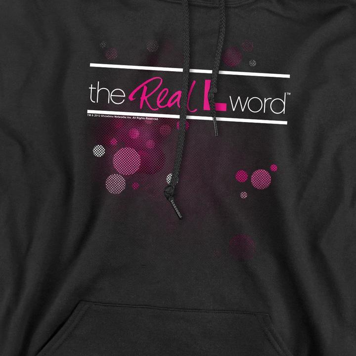 Immagine prodotto The Real L Word Flashy Felpa con Cappuccio Logo Uomo (L)