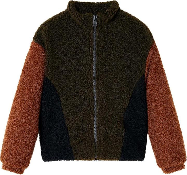 Image du produit VidaXL Veste pour enfants 104,Composition : 100 % polyester,Couleur : kaki (104)