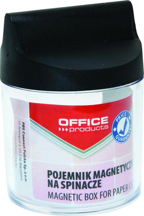 Produktbild NoName Magnetbehälter für klammern, rund, ohne klammern, transparent