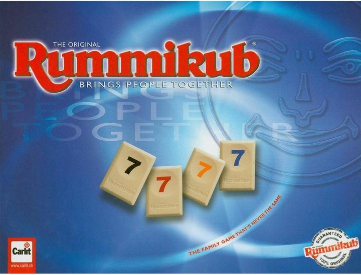 Actual product image Carlit Rummikub (German, French, Italian)