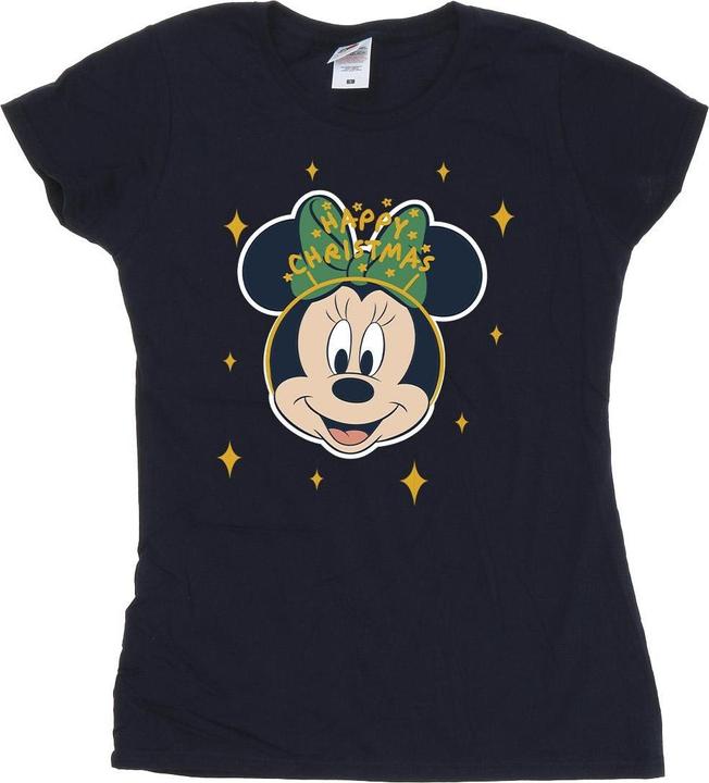 Disney Minnie Mouse Happy Christmas TShirt (M)