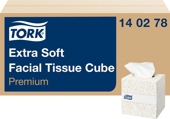 Actual product image Tork Extra soft cosmetic tissues