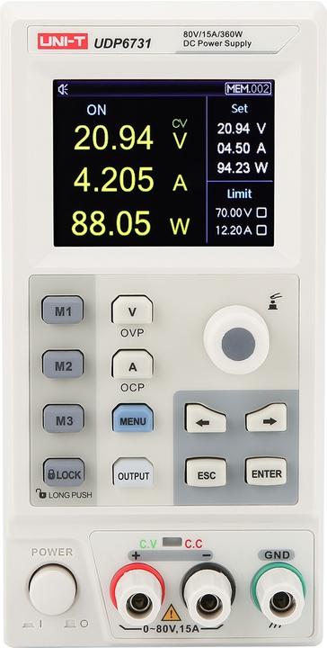 Image du produit Uni-T Labornetzteil, UDP6731, 1 Kanal, programmierbar, 360 W