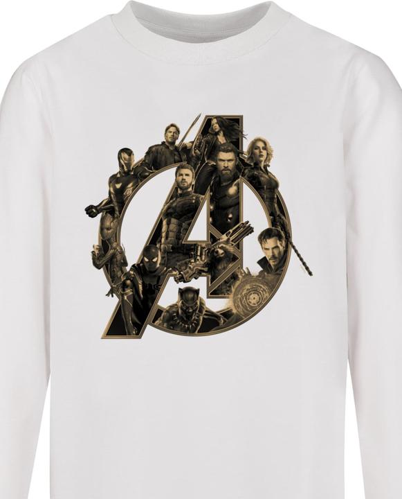 Immagine prodotto Absolute Cult Bambini Avengers Infinity War - Maglia a maniche lunghe con logo - 124625 (146, 152)