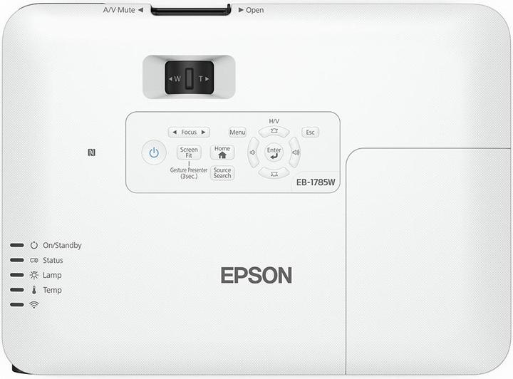 Produktbild Epson EB-1785W 3LCD WXGA Ultramobile Projektor 1280x800 16:10 3200 Lumen 1W Lautsprecher (WXGA, 3200 lm, 1.04 - 1.26:1)