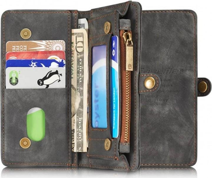 Immagine prodotto Caseme Custodia per carte di credito a portafoglio in vera pelle per Apple iPhone 8 (Apple iPhone 8)