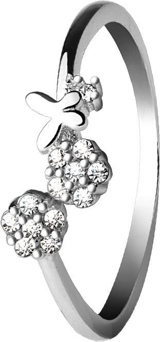 Immagine prodotto Star Piercing Anello in argento con farfalla e fiori (57, 925 Argento)