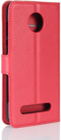 Produktbild MU Classic Leder Hülle mit Litchitextur (Motorola Moto Z2 Play)