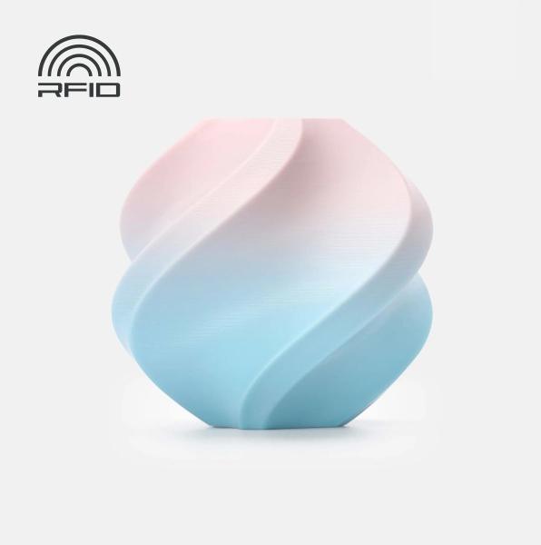 Productafbeelding Bambu Lab Filament PLA Gradient Cotton Candy Cloud 1kg (PLA, 1.75 mm, 1000 g, Veelkleurig)