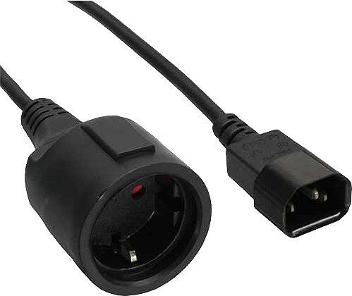 Actual product image InLine Mains adapter cable (1 m)