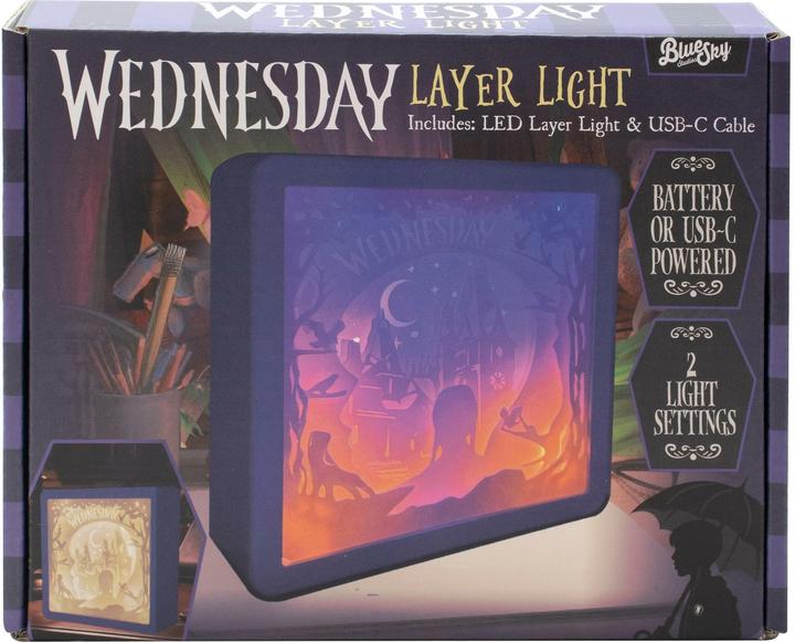 Produktbild Blue Sky Wednesday Layer Light-Lampe Wednesday Silhouette 22 cm