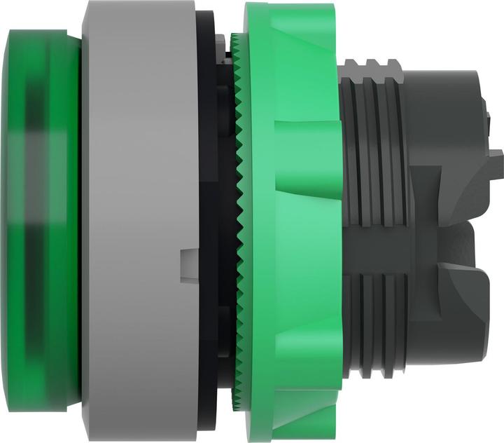 Produktbild Schneider Electric Leuchtdrucktaster, Front, gerillt, ZB5AW133SC0