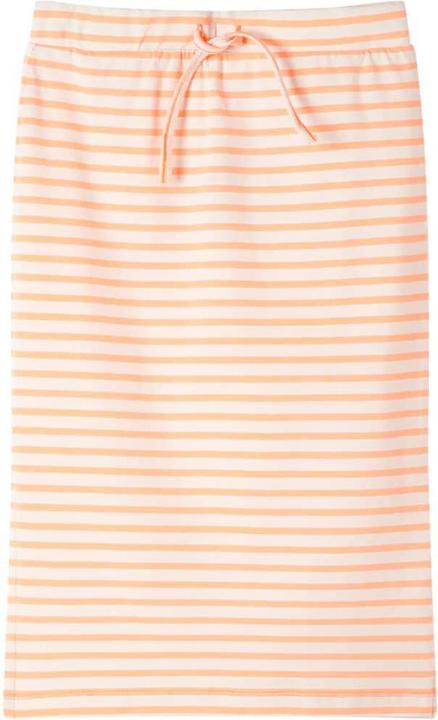 VidaXL Kinderrock mit Streifen Gerade Neonorange 128,Material: 95 (128)
