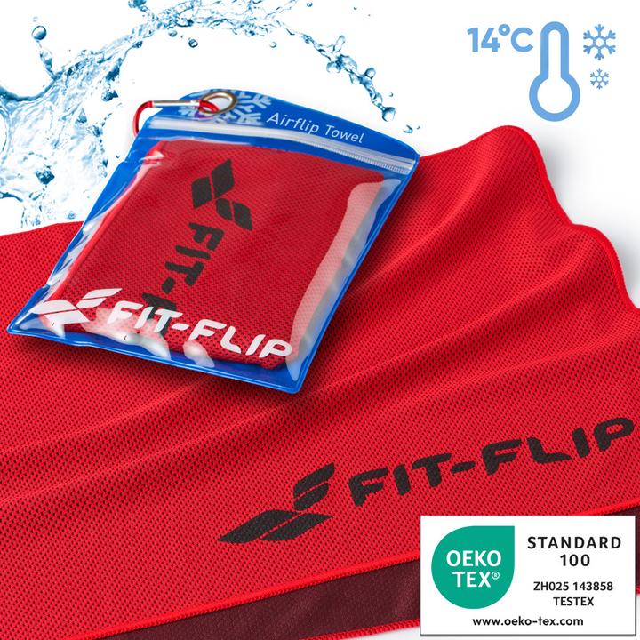 Fit Flip Airflip Towel Kühlendes Handtuch 100x30 (100 x 30 cm)