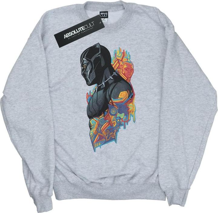 Black Panther Profile Sweatshirt Jungen