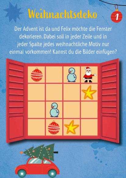 Produktbild Rätseladventskalender for Kids 2