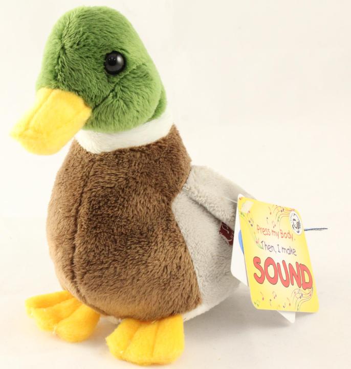 Produktbild Uniring Plüsch Ente Stimme (15 cm)