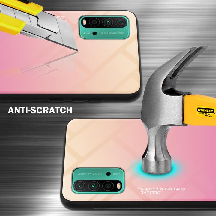 Image du produit Cadorabo TPU 2 couleurs Housse en verre (Xiaomi Redmi 9T, Xiaomi Poco M3)