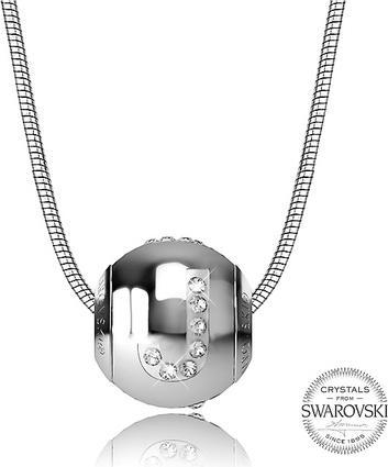 Levien Steel necklace letter J CLET-J (L)
