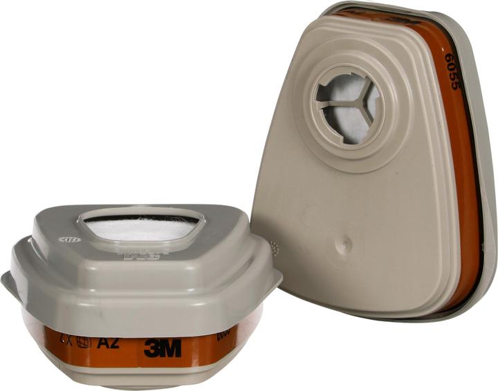 Immagine prodotto 3M Filtro di ricambio per respiratore semimaschera 6002C (A2P2, 2 x)