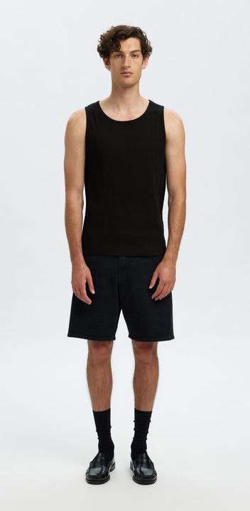 Image du produit Selected Homme Geripptes Baumwoll Tanktop (XL)
