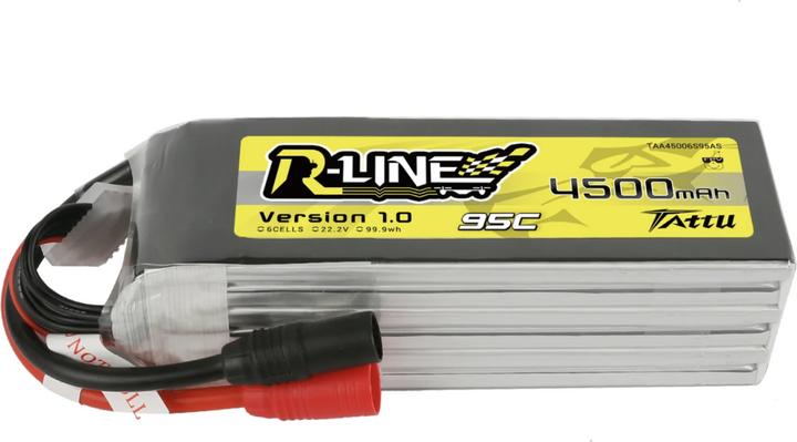 Produktbild Gens Ace LiPo Pack Tattu 4500mAh 22,2V 95C 6S1P(XT90) (22.20 V, 4500 mAh)