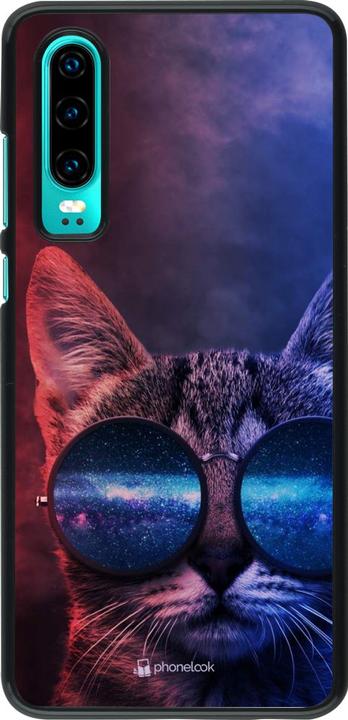 Image du produit PhoneLook Coque Red Blue Cat Glasses (Huawei P30)