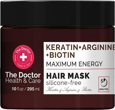 Image du produit The Doctor Health & Care Masque capillaire renforçant la kératine + l'arginine + la biotine 295Ml (295 ml)