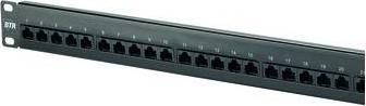 Image du produit Metz Connect 130814-0203-E - Cat3 - noir - acier - montage en rack - 1U