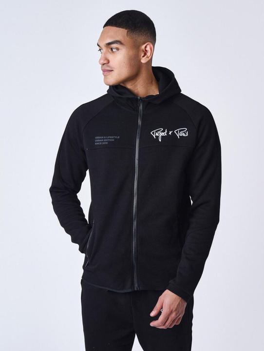 Immagine prodotto Project X Paris felpa con cappuccio zip a due toni (M)