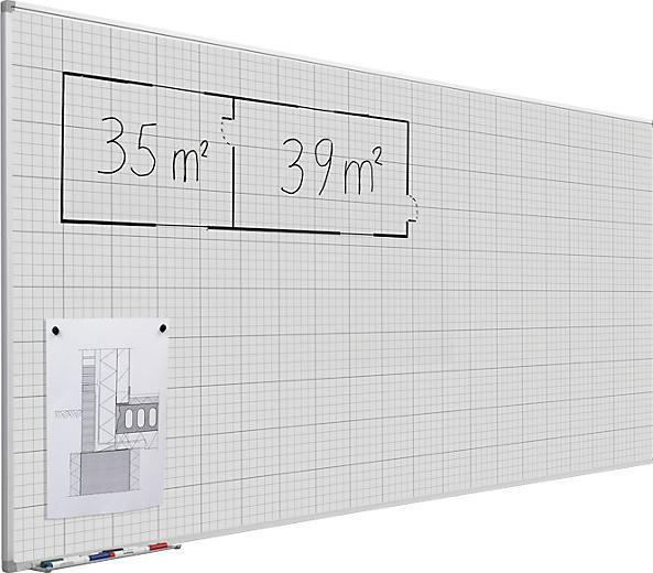Produktbild eurokraft basic Rastertafel (2000 x 1000 mm)