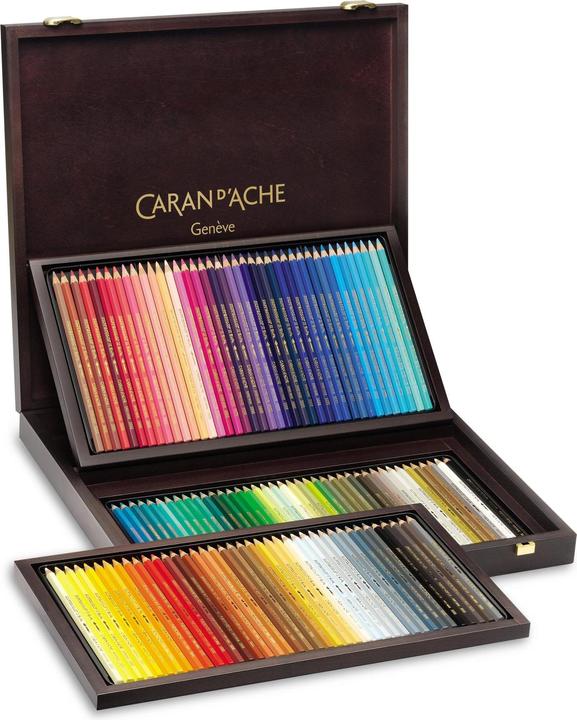 Immagine prodotto Caran d'Ache Supracolor Aquarelle Holzkoffer (Multicolore, 120 x)