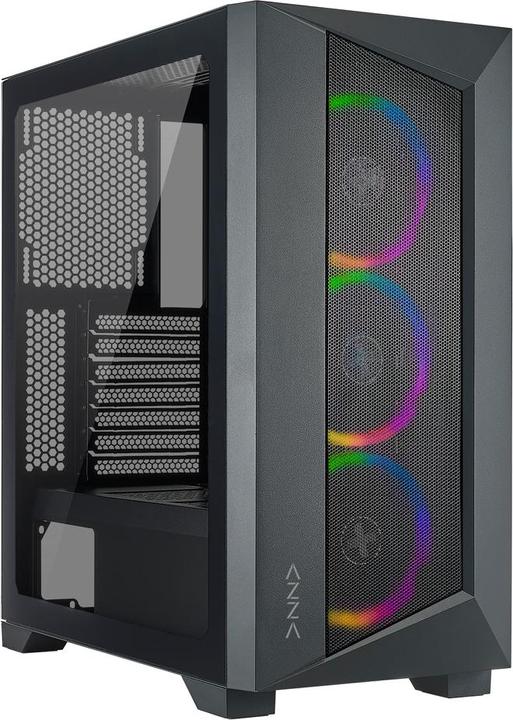 Actual product image Linkworld Octane 460A GAMING Black SPCC 3xARGB Fan (E-ATX)