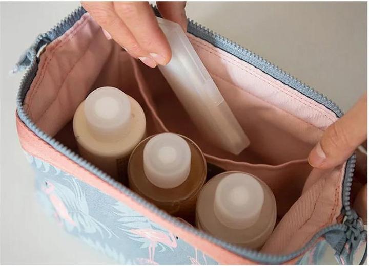 Image du produit Only-Bags.Store Trousse de toilette étanche Flamingo Trousses de toilette Voyageur Kits de toilette