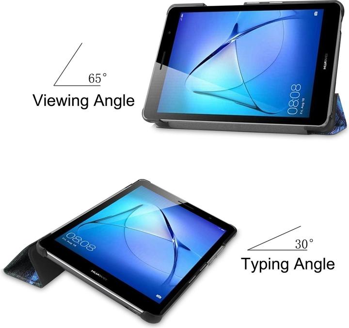 Produktbild Lobwerk Tablet Hülle für Huawei MatePad T8 8.0 Zoll Slim Case Etui mit Standfunktion und Auto Sleep/Wake Fun (X)
