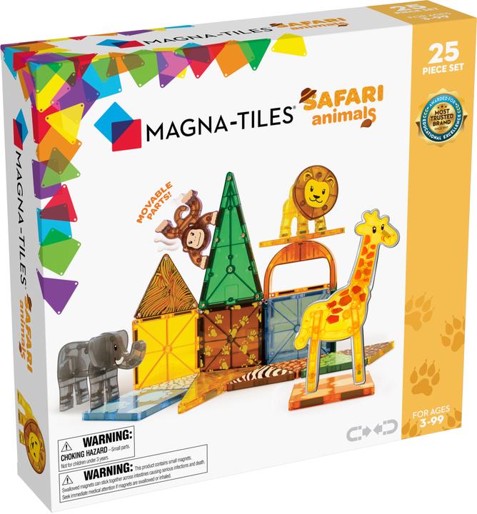 Magna-Tiles Safari animals