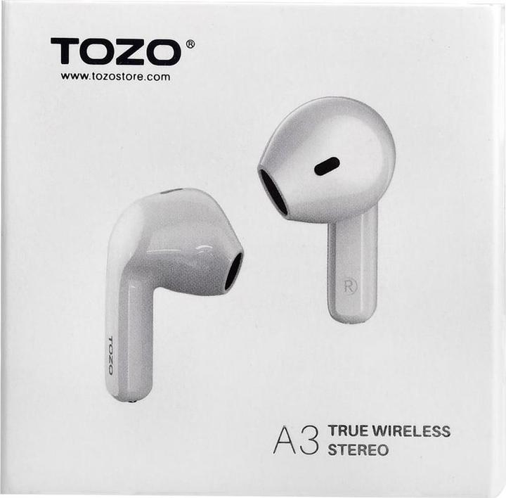 Immagine prodotto Tozo Auricolari TWS A3 bianco (ANC, 5 h, Senza fili)