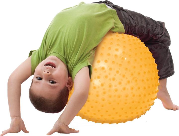 Image du produit LUDI Motor Development Ball Gymnastics and Yoga Ball for Children - Massage Texture with soft pins -