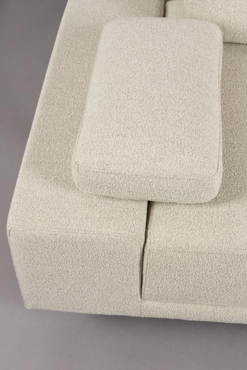 Actual product image Dutchbone Shelly Sofa Off-White Right Chaise Longue