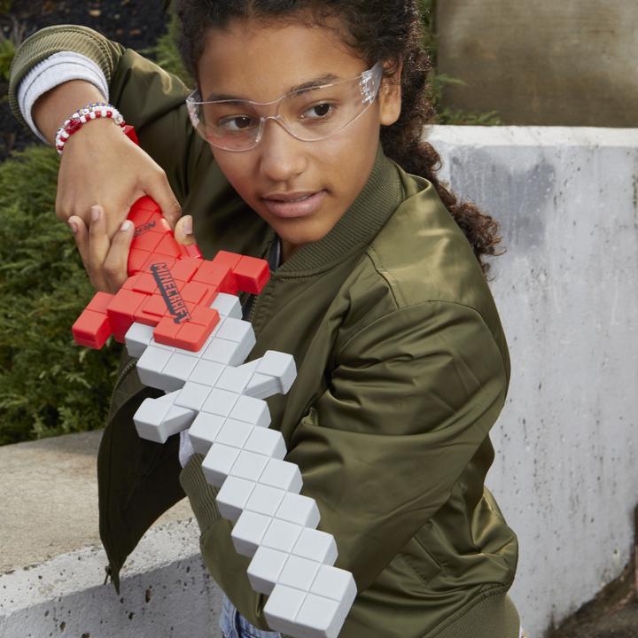 Actual product image Nerf Minecraft Heartstealer Sword