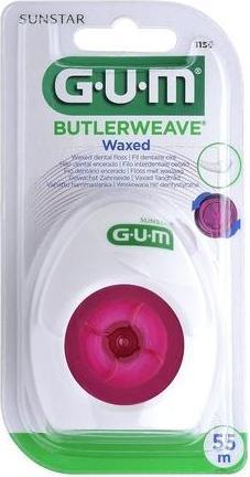 Produktbild GUM SUNSTAR WEAVE Zahnseide 55m waxed (50 m)