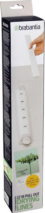 Actual product image Brabantia Pull-out clotheslines (22 m)