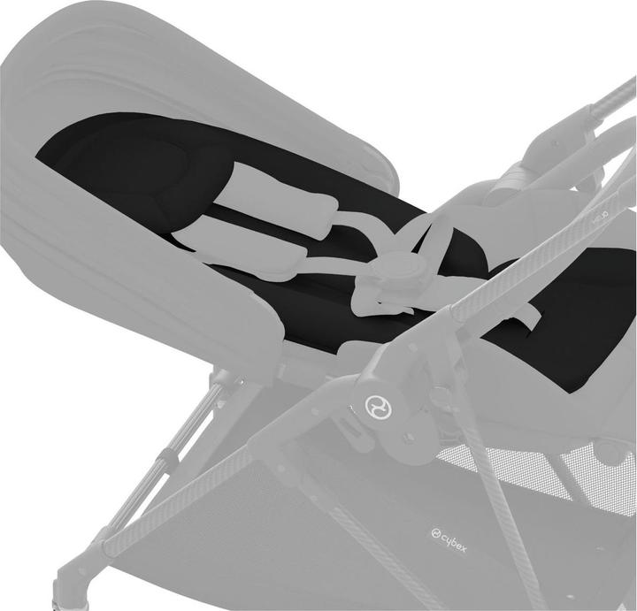 Actual product image Cybex Newborn Nest Black | black