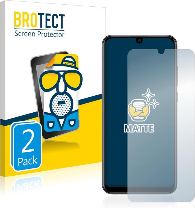Image du produit BROTECT Film de protection antireflet Protection d'écran mat (2 pièce(s), Huawei P Smart+ (2019))