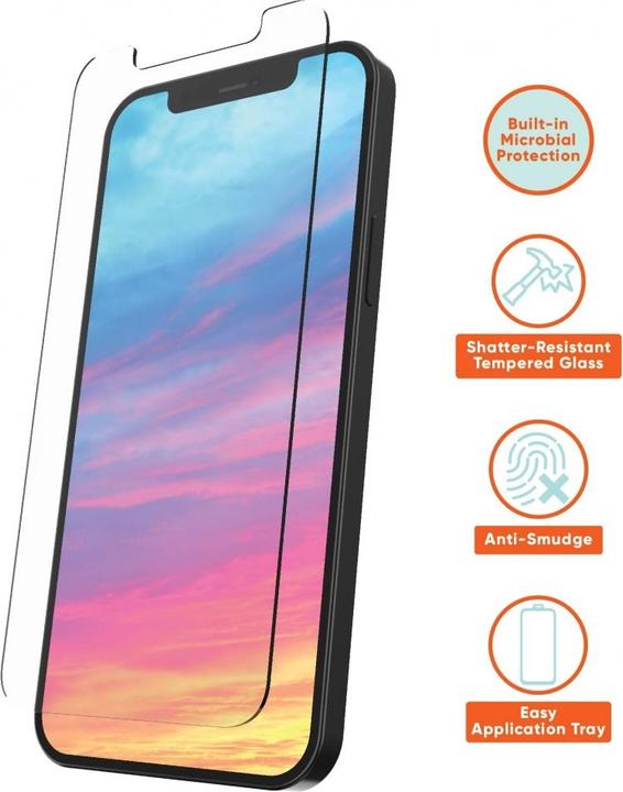 Actual product image Screenguard Armoured Glass Screen Protector (1 Piece, Apple iPhone 13 mini)