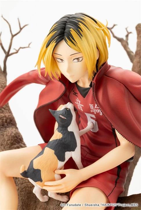 Actual product image Kotobukiya Haikyu!!! ARTFXJ Statue 1/8 Kenma Kozume 21 cm