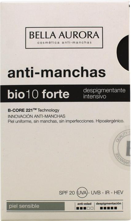 Actual product image Bella Aurora BIO10 FORTE despigmentante intensivo piel sensible 30 ml (30 ml)