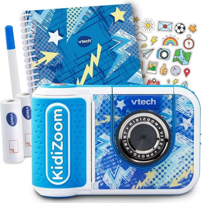 Produktbild VTech KidiZoom Print Cam Scrapbook Bundle blau